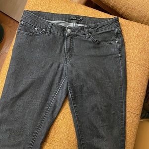 Prana Kara snakeskin print jeans size 10